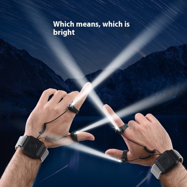 LED Light Night Fishing Outdoor Finger Torch - Image 6