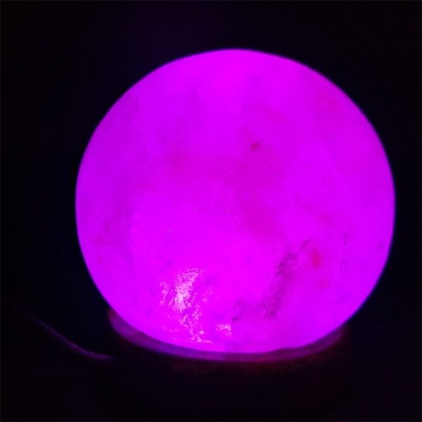 Colorful round ball USB salt lamp - Image 4