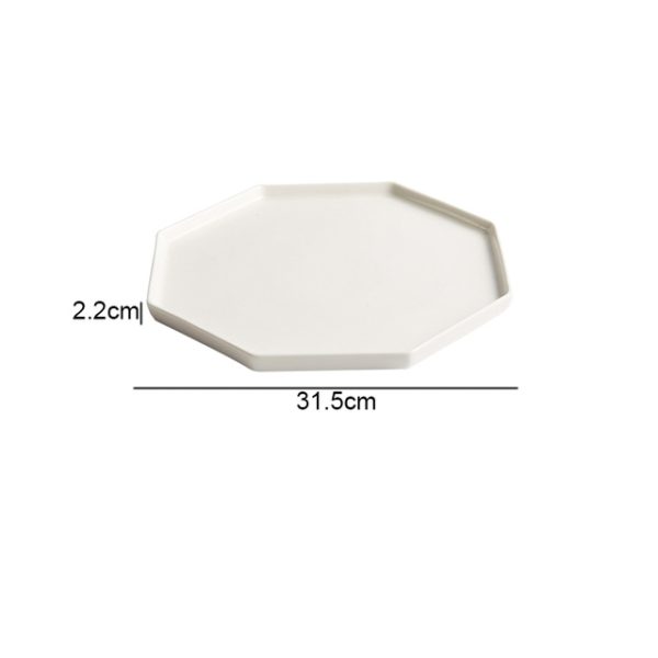 Cylindrical Plate Fusion Dish Restaurant Club Snack Dessert Bowl - Image 9