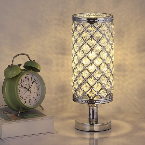 New Modern Crystal Table Lamp With Stylish Personality And Warm Bedside Decoration For Bedroom And Living Room - Image 4