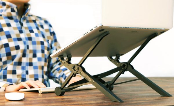 Folding portable lifting laptop computer stand - Image 4