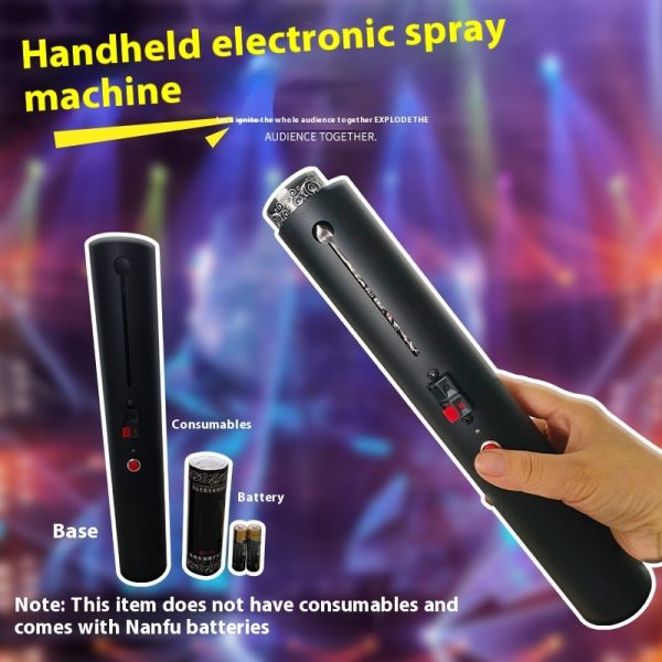 Handheld Electronic Sparkler Machine Performance Activity Hotel Proposal Props Outdoor Indoor Controller Equipment - Image 2