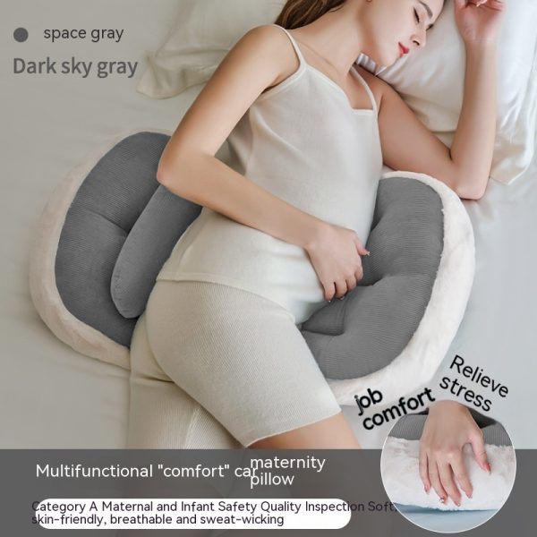 Waist Side Pillow Belly Support During Pregnancy Sleeping U-shaped Cushion - Image 6