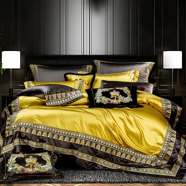 Luxury Villa Four-piece Set Of European-style Bedding - Image 3