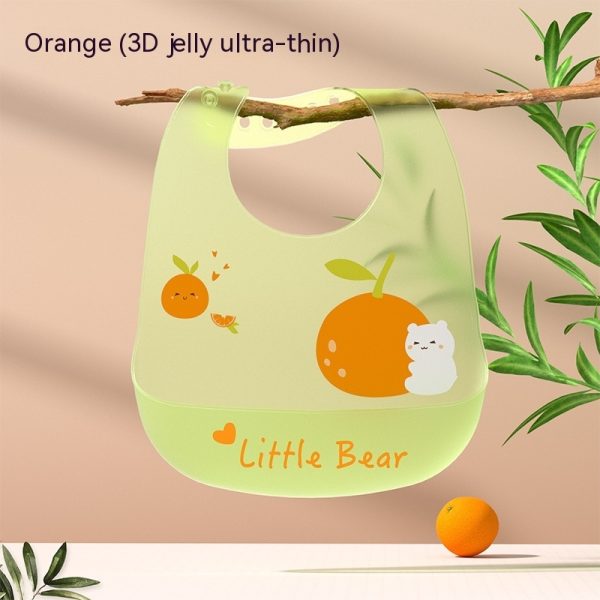 Baby Eating Silicone Waterproof Bib - Image 5