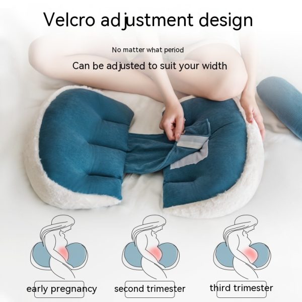 Waist Side Pillow Belly Support During Pregnancy Sleeping U-shaped Cushion - Image 3