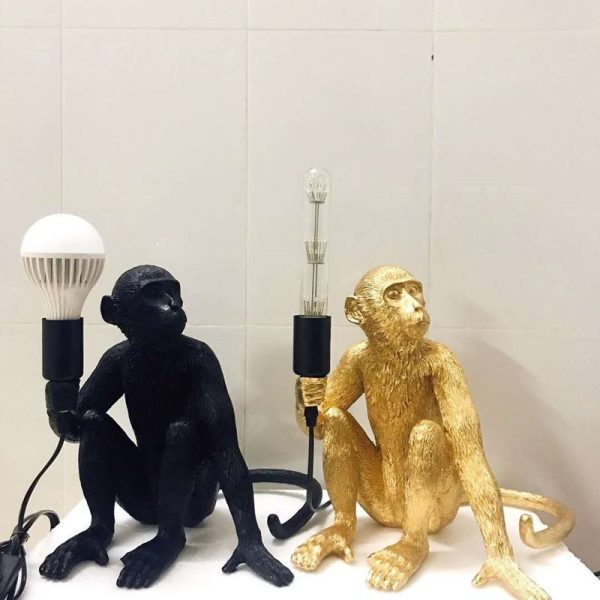 Shop Decoration Lights Animal Twine Monkey Chandelier