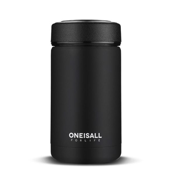 ONE IS ALL Men Gift Bottles 400ml Insulated Cup 304 Stainless Steel Mug Water Bottle Vacuum Flask Coffee Wine Mug - Image 5