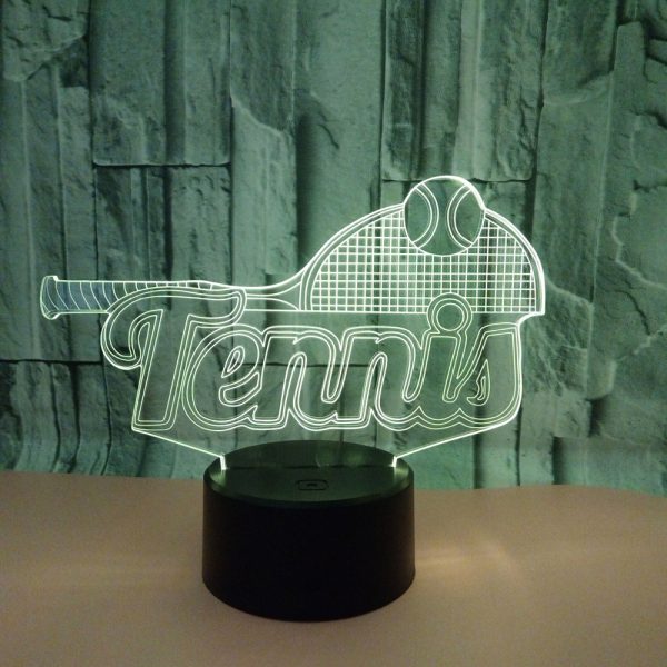 Tennis 3D Night Light