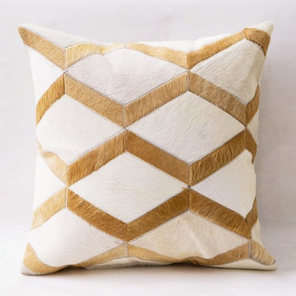 Home sofa cowhide pillow - Image 3