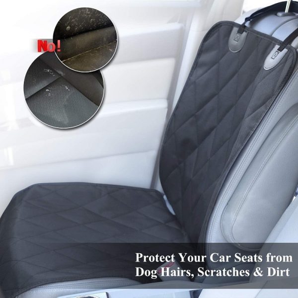 Waterproof Oxford Mat Front Rear Seat Cover Protector Cotton Inside Mat Anti Scratch For Cat Dog Pet Carrier Pet Supplies - Image 4