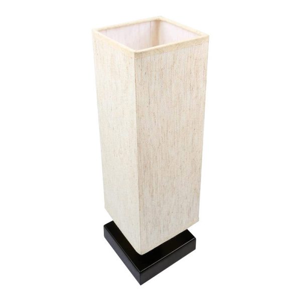 Modern Simple Square Small Cloth Cover Table Lamp - Image 3