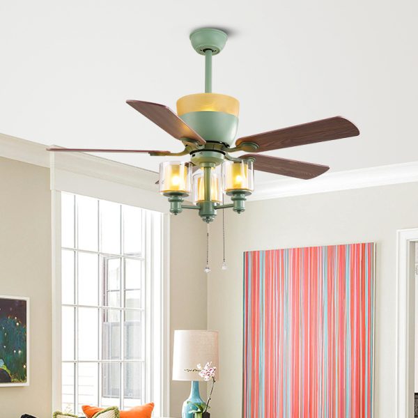 American Style Home Dining Room Fan Lamp - Image 3