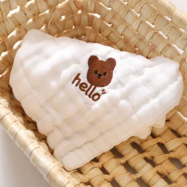 Baby Thin Cotton Class A Six-layer Gauze Small Square Saliva Towel - Image 10