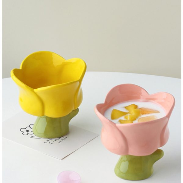 Creative Cute Ceramic Drinking Water Dessert Cup - Image 6