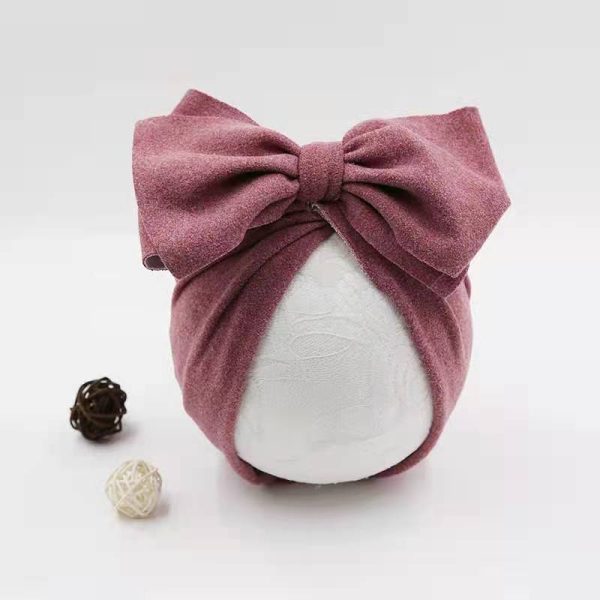 Bowknot Baby Fetal Cap Cute Pure Cotton - Image 4