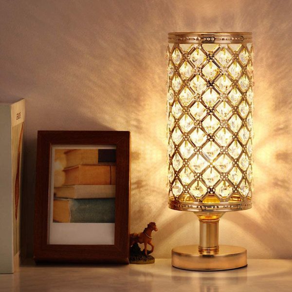 New Modern Crystal Table Lamp With Stylish Personality And Warm Bedside Decoration For Bedroom And Living Room - Image 6