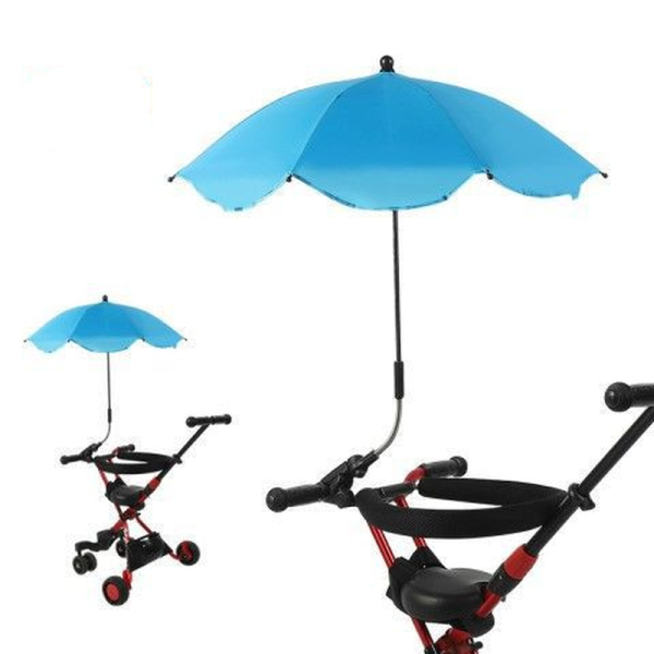 Outdoor Sunshade, Stroller Umbrella, UV Protection, Rain and Sun Dual-Purpose Umbrella - Image 2