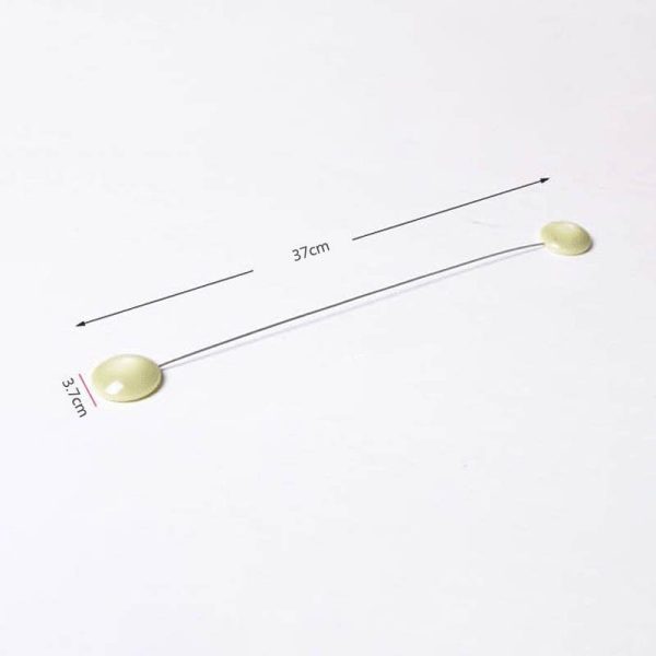 Curtain Accessories Decorative Round Buckle Stainless Steel Strap Hook - Image 4