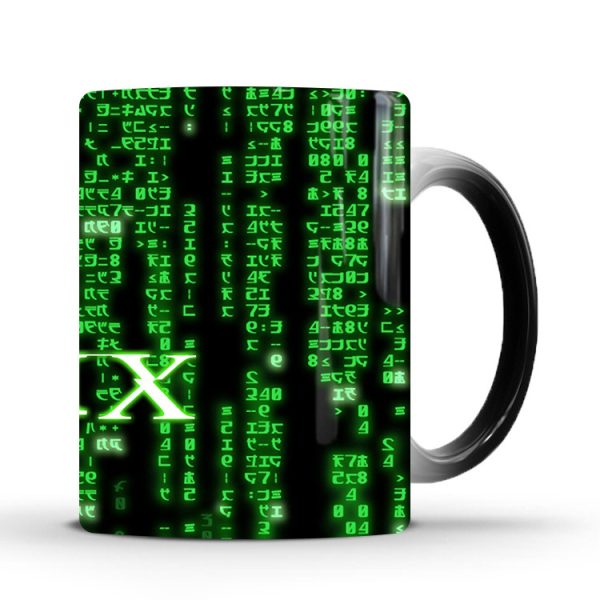 The Matrix Mug Color Change Heat Sensitive Ceramic Coffee Mug - Image 3