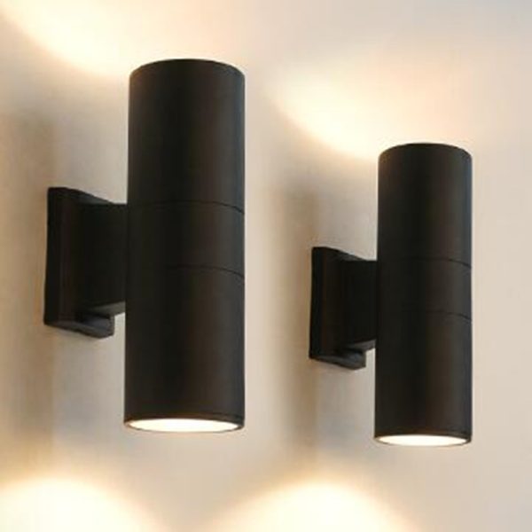 Double head round wall lamp - Image 3