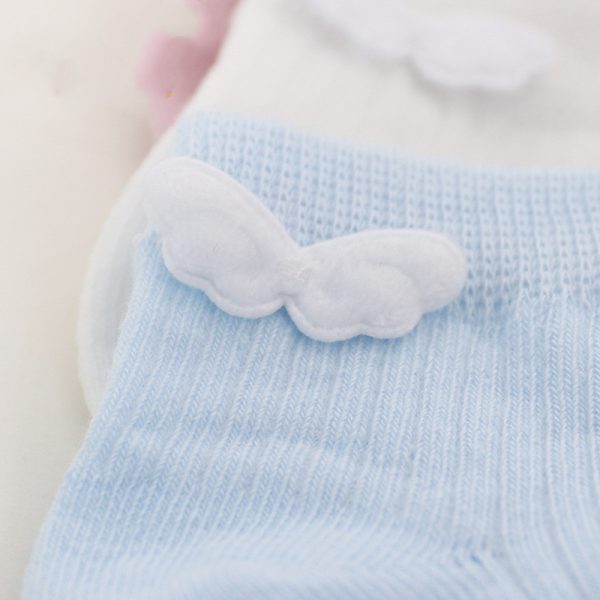 Men And Women Baby Cute Socks Angel Wings Socks Children Non-slip Cotton Socks - Image 4