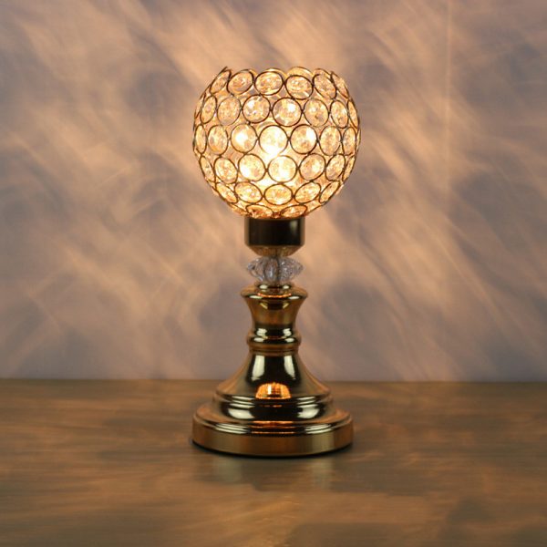 Crystal Table Lamp Modern Simple And Creative Warm