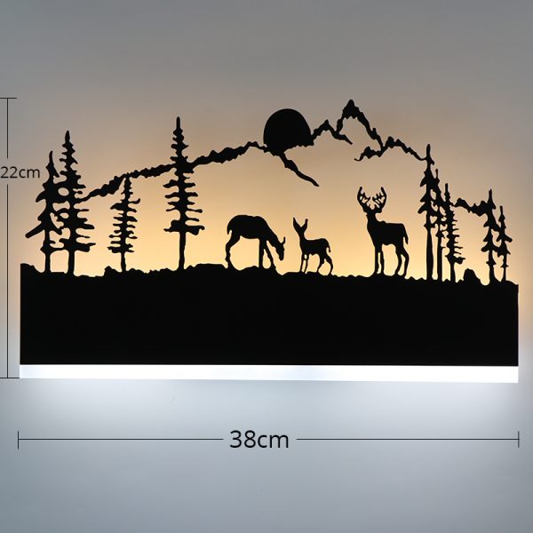 Led acrylic wall lamp - Image 3