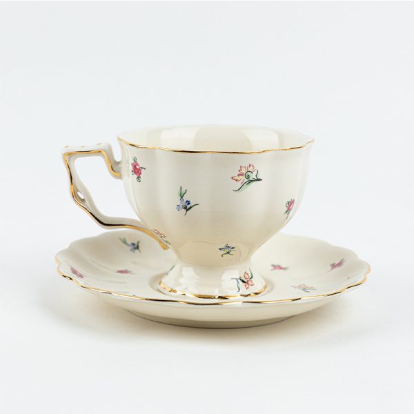 European Retro Coffee Cup Set Cup And Saucer Ceramic British Style - Image 2