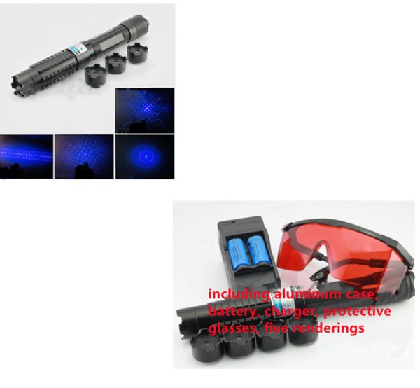 450nm Pure Blue Laser Flashlight Laser Flashlight - Image 7