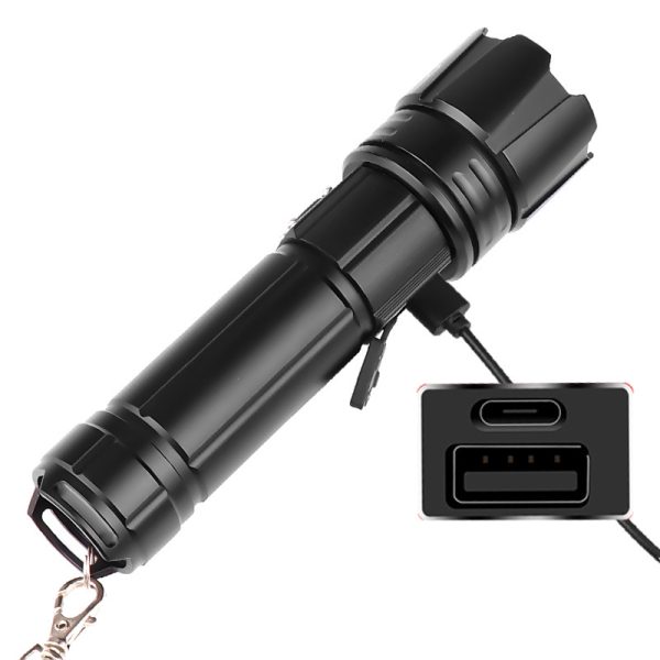 White Laser Long-range Strong Light Flashlight - Image 3