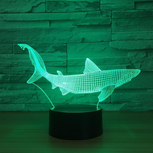 Colorful touch LED fish lamp - Image 5