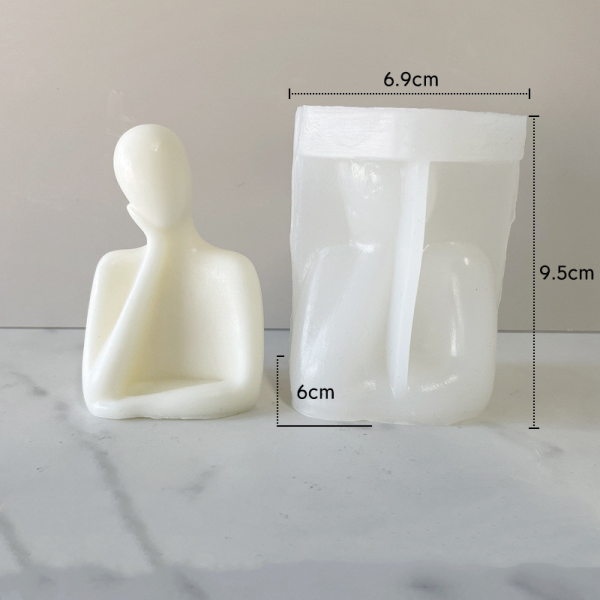 Support Cheek Family Candle Silicone Mold - Image 5