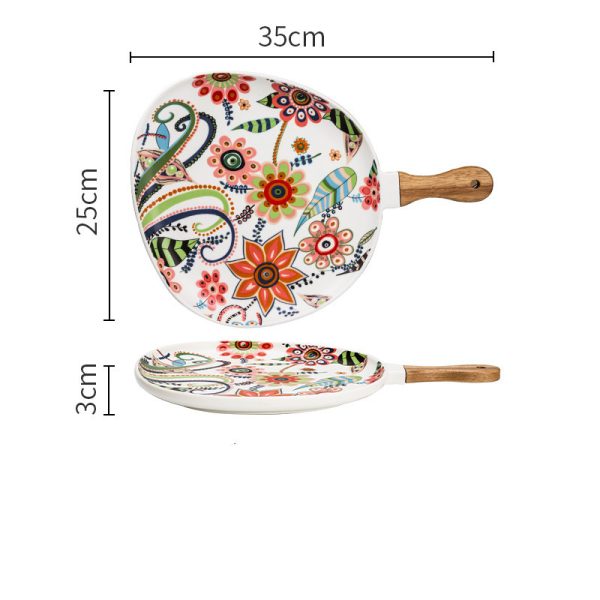 Creative single painted ceramic bowl - Image 9