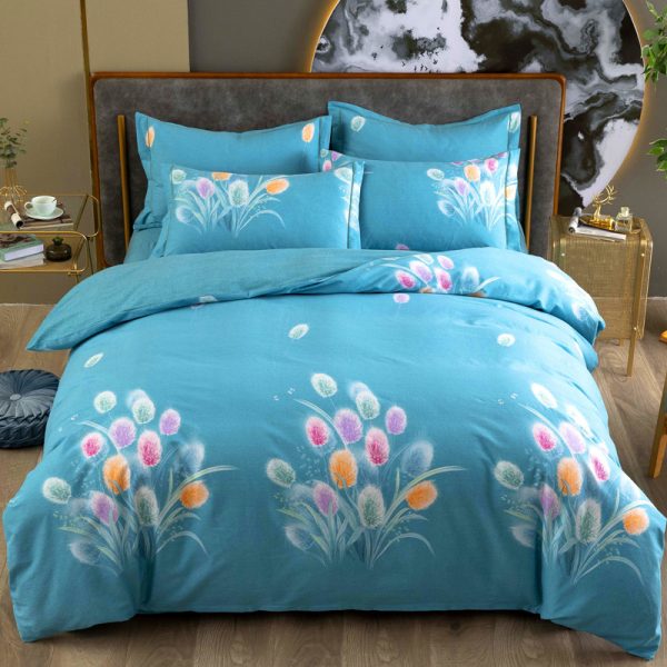 Cotton Winter Linen Quilt Cover Bedding Set - Image 6