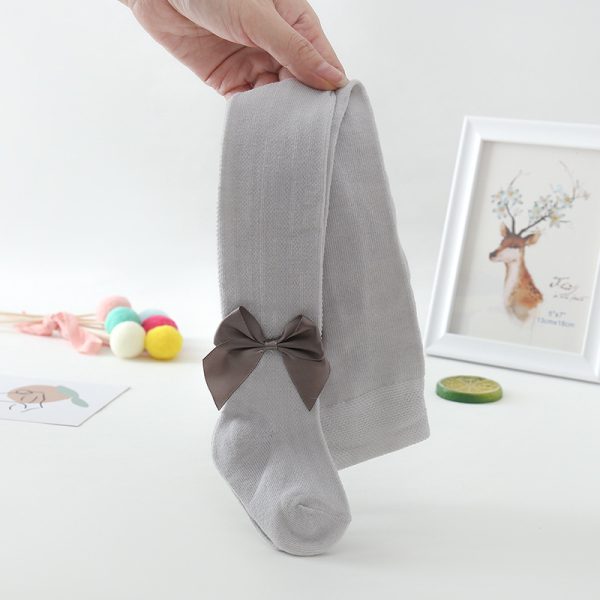 Children's baby pantyhose mesh big bow - Image 5