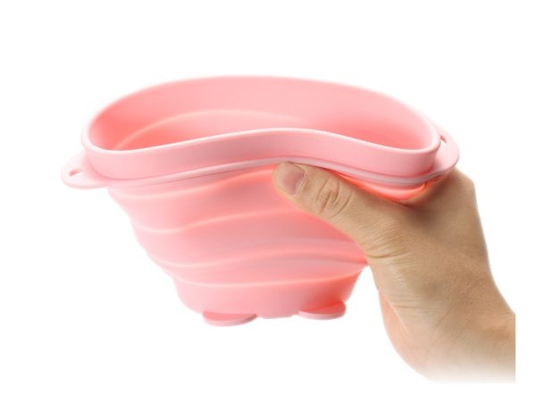 Portable silicone folding bowl - Image 4