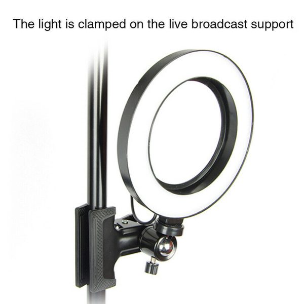 Live Ring Light Fixing Clip 6-10 Inch Selfie Light Beauty Light Desktop Anchor Net Red Bracket Mini Fill Light - Image 5