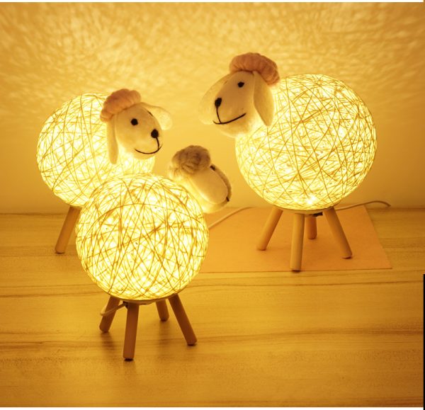 Lamb starry sky projection sleep night light - Image 3