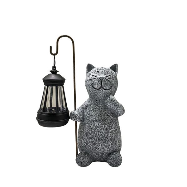 Solar Garden Lamp Kitten Crafts Ornaments - Image 5