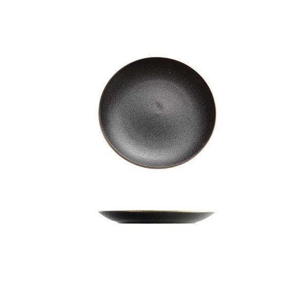 Beef Western Plate Japanese Style Black Frosted Steak Plate - Image 2