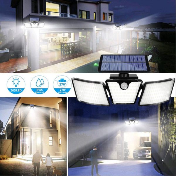 Solar Light Outdoor Multi Head Human Body Induction - Image 5