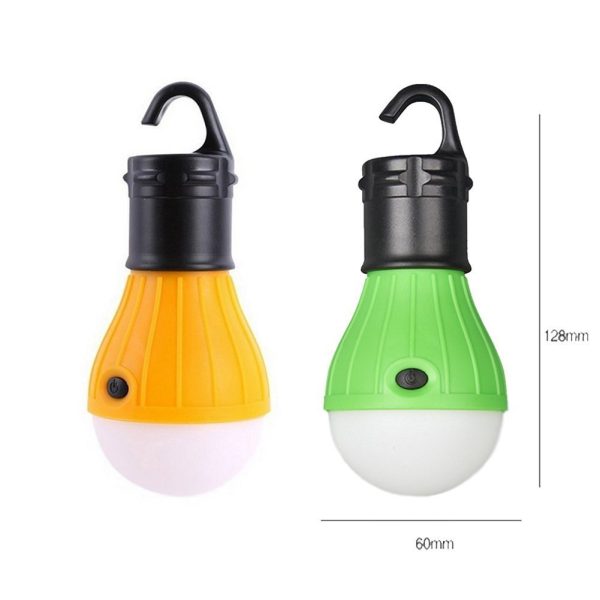 Portable Hanging Hook 3LED Camping Tent Light Outdoor Fishing Lantern Lamp Torch R06 - Image 3