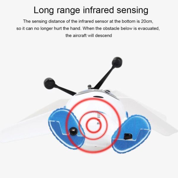 Gesture sensing aircraft luminous floating toy - Image 6