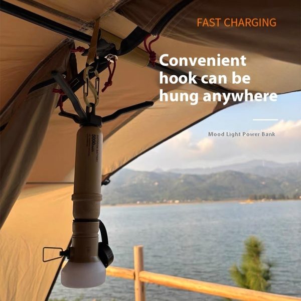 Wild Camping Atmosphere Charging Outdoor Lighting Lamp - Image 4