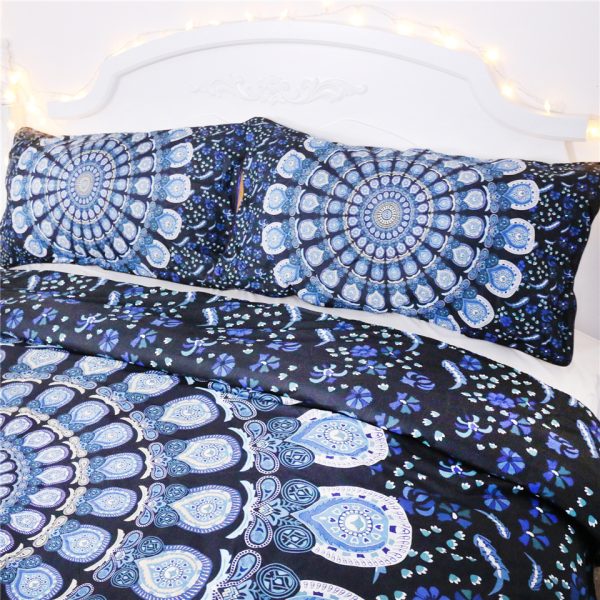 Blue Peacock Bedding - Image 4