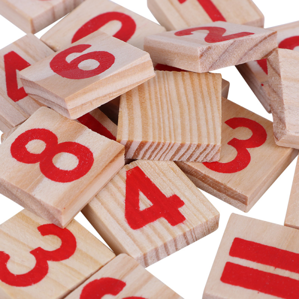 Wooden Montessori Early Education Math Toys - Image 7