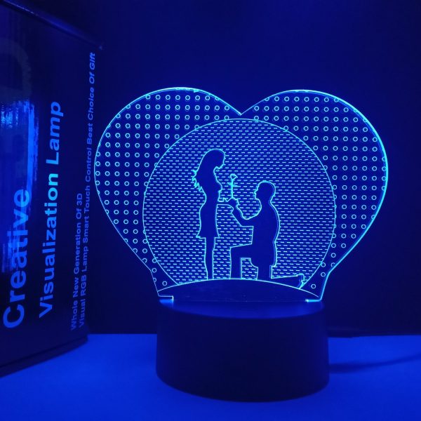 Creative 3d Night Light Bedroom Bedside - Image 4