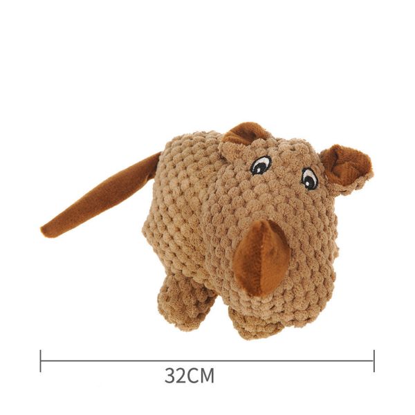 Pet Vocal Toy Plush, Accompany With Bite-resistant And Anti-boring Products - Image 3