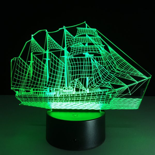 Creative sailing 3D light - Image 5